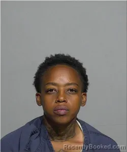 Mugshot of Qoulisha Thompson booked in Milwaukee County, Wisconsin on August 4, 2026