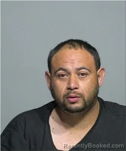 Mugshot of Juan Saldivar booked in Milwaukee County, Wisconsin on August 4, 2026