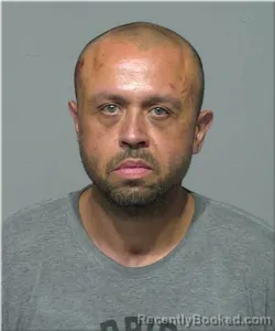 Mugshot of Orlando Rivera booked in Milwaukee County, Wisconsin on August 8, 2026