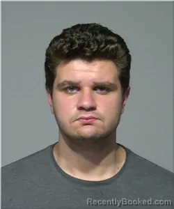 Mugshot of Alexander Obernberger booked in Milwaukee County, Wisconsin on August 9, 2026
