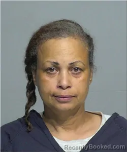 Mugshot of Monica Thompson Hunter booked in Milwaukee County, Wisconsin on August 11, 2026