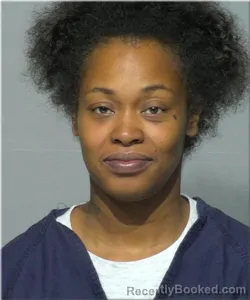 Mugshot of Nyla Johnson booked in Milwaukee County, Wisconsin on August 11, 2026