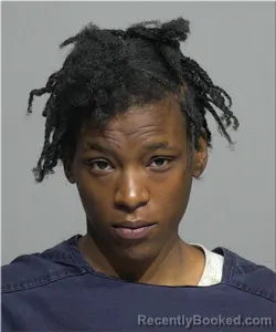Mugshot of Destiney Johnson booked in Milwaukee County, Wisconsin on August 12, 2026
