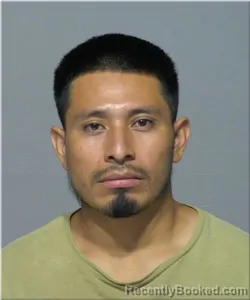 Mugshot of Oscar Leiva Garcia booked in Milwaukee County, Wisconsin on August 19, 2026
