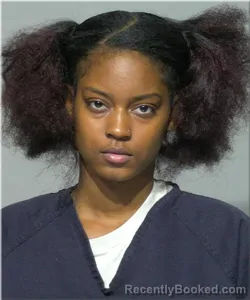 Mugshot of Janyla Hunter booked in Milwaukee County, Wisconsin on August 19, 2026