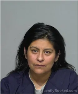 Mugshot of Guadalupe Moreno Ahumada booked in Milwaukee County, Wisconsin on August 20, 2026