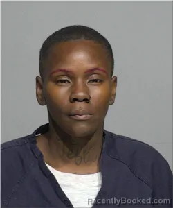 Mugshot of Sabrina Marshall booked in Milwaukee County, Wisconsin on August 21, 2026
