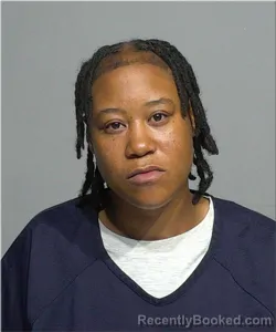 Mugshot of Iesha Glass booked in Milwaukee County, Wisconsin on August 21, 2026