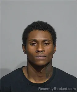 Mugshot of Qwontrell Hudson booked in Milwaukee County, Wisconsin on August 23, 2026