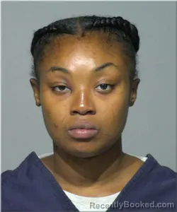 Mugshot of Samaria Johnson booked in Milwaukee County, Wisconsin on September 9, 2026