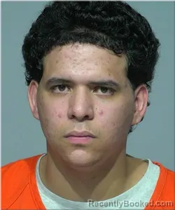 Mugshot of Freizer Betancourt Garcia booked in Milwaukee County, Wisconsin on September 21, 2026
