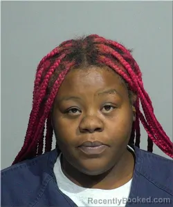 Mugshot of Taziuna Thomas booked in Milwaukee County, Wisconsin on September 25, 2026