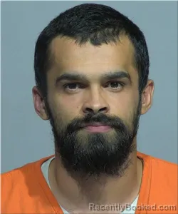Mugshot of Giovanni Andaluz booked in Milwaukee County, Wisconsin on September 28, 2026