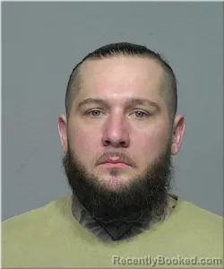Mugshot of Anthony Grudziadz booked in Milwaukee County, Wisconsin on September 30, 2026