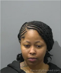 Mugshot of Shaniya Evans booked in Milwaukee County, Wisconsin on October 2, 2026