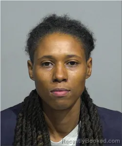 Mugshot of Miannia Holmes booked in Milwaukee County, Wisconsin on October 4, 2026