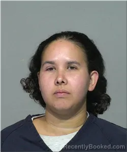 Mugshot of Almarie Carrillo Aponte booked in Milwaukee County, Wisconsin on October 4, 2026