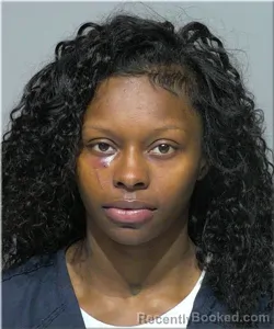 Mugshot of Tytiana Hamilton booked in Milwaukee County, Wisconsin on October 5, 2026