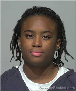 Mugshot of Nazyia Bobo booked in Milwaukee County, Wisconsin on October 5, 2026