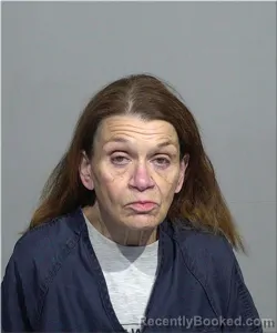 Mugshot of Mary Larson booked in Milwaukee County, Wisconsin on October 6, 2026