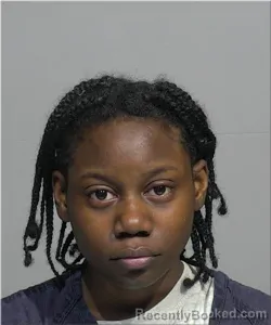 Mugshot of Jalyssa Harris booked in Milwaukee County, Wisconsin on October 6, 2026