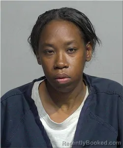 Mugshot of Shinique Harris booked in Milwaukee County, Wisconsin on October 12, 2026