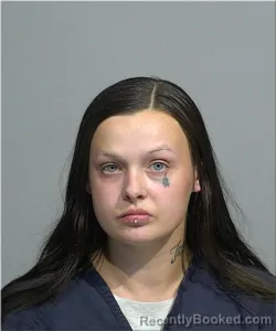 Mugshot of Mikayla Johnson booked in Milwaukee County, Wisconsin on October 13, 2026