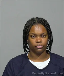 Mugshot of Amber Harris booked in Milwaukee County, Wisconsin on October 13, 2026