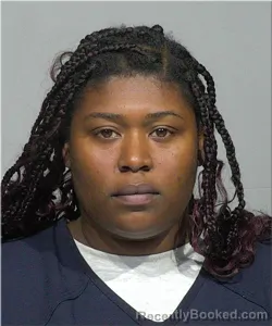 Mugshot of Cierra Gordon booked in Milwaukee County, Wisconsin on October 14, 2026