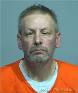 Mugshot of Brad Evenson booked in Milwaukee County, Wisconsin on October 14, 2026