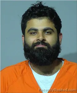Mugshot of Arshdeep Dhawan booked in Milwaukee County, Wisconsin on October 14, 2026