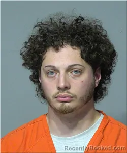 Mugshot of Kyler Hutchins booked in Milwaukee County, Wisconsin on October 14, 2026