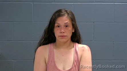 Mugshot of Tienna Lorraine Crowe booked in Oconto County, Wisconsin on July 12, 2026