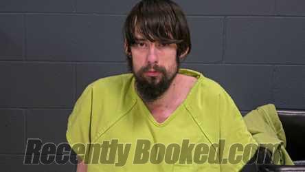 Booking photo from Oconto County, Wisconsin