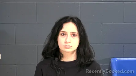 Mugshot of Emma RoseMarie Higgins booked in Oconto County, Wisconsin on May 11, 2026