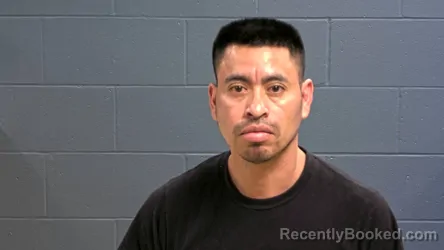 Mugshot of Bulmaro Isai Deleon Morales booked in Oconto County, Wisconsin on August 25, 2026