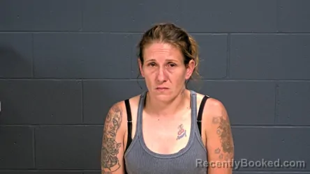 Mugshot of Melissa Marie Wolf booked in Oconto County, Wisconsin on June 30, 2026