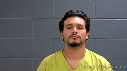 Mugshot of Isaiah Michael Hipp booked in Oconto County, Wisconsin on August 24, 2026
