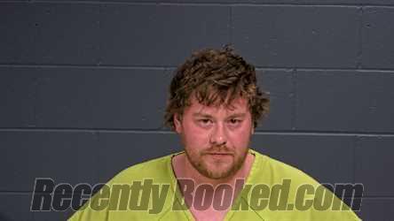 Booking photo from Oconto County, Wisconsin