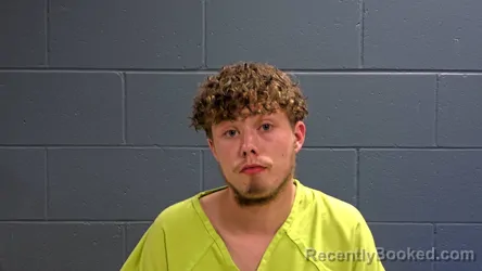 Mugshot of Austin Nicholas Lucier booked in Oconto County, Wisconsin on August 27, 2026
