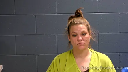 Mugshot of Abbigail Yvonne Allen booked in Oconto County, Wisconsin on April 22, 2026