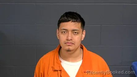 Mugshot of Israel NMI Gutierrez booked in Oconto County, Wisconsin on July 29, 2026