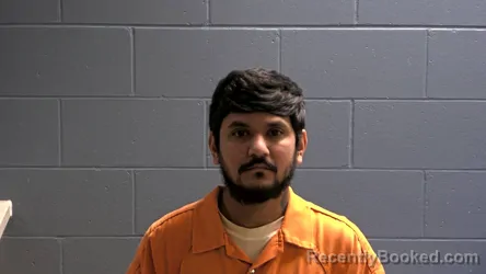 Mugshot of Komalbhai R Patel booked in Oconto County, Wisconsin on October 21, 2026