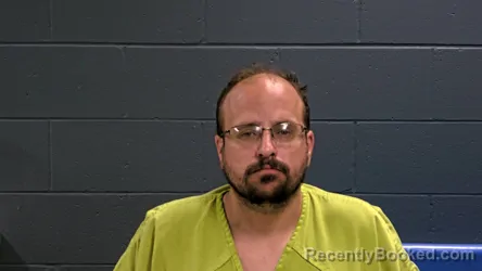 Mugshot of James Charles Boucher booked in Oconto County, Wisconsin on July 5, 2026