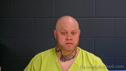 Mugshot of Spencer Kenneth Kurtz booked in Oconto County, Wisconsin on May 11, 2026