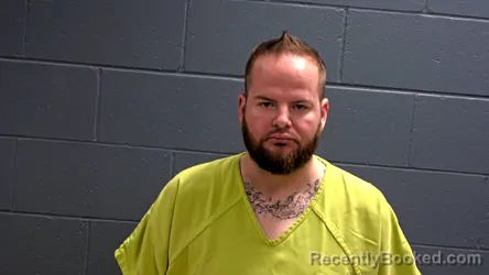 Mugshot of Anthony A Wusterbarth booked in Oconto County, Wisconsin on March 30, 2026