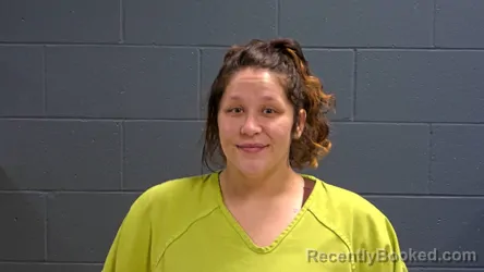 Mugshot of Jessica Joyce Baxter booked in Oconto County, Wisconsin on April 7, 2026