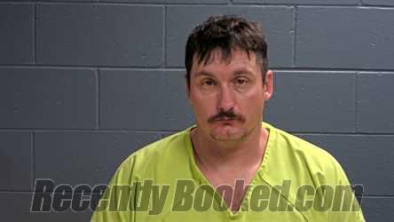 Booking photo from Oconto County, Wisconsin