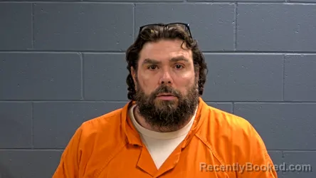 Mugshot of Brandon M Frank booked in Oconto County, Wisconsin on July 1, 2026