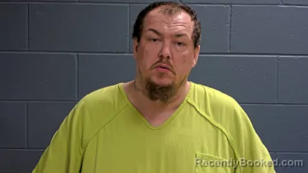 Mugshot of James Edward McDonald booked in Oconto County, Wisconsin on April 23, 2026